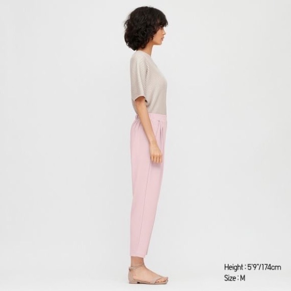 NWT Crepe Jersey Tapered Pants in pink - Picture 4 of 8